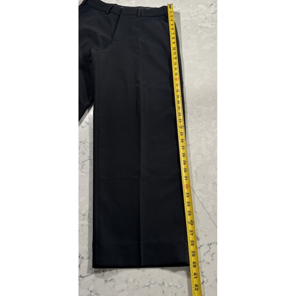 Abercrombie & Fitch Baggy Trousers Mens 31x32 Black Relaxed Fit Minimalist Pants - Picture 7 of 9